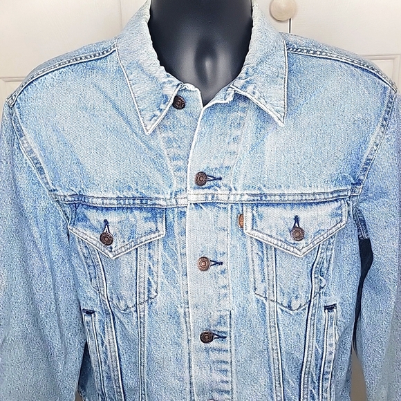 Levis 73549 0214 Denim Jacket Size Large Vintage - Picture 2 of 9
